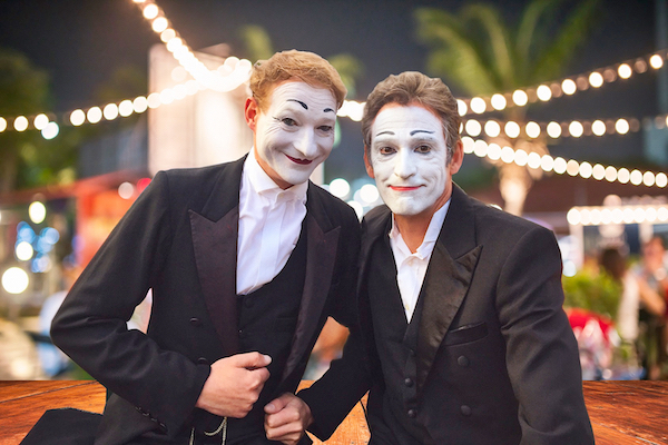 Pantomime-Duo für Gala-Veranstaltungen